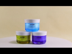 Impression manipulation UV Impression 50 ml double paroi Acrylique bocal en plastique pour la crème de démaquillage du corps