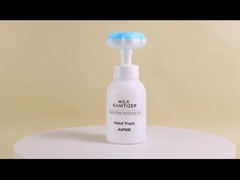 Bouteille de pompe à mousse en PE 400 ml / 13,53 oz Dispensateur de bouteille de pompe pour le nettoyage du visage