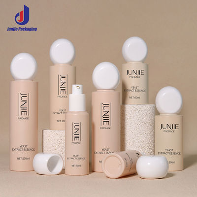 Bouteille de pulvérisation de tonifiant plastique personnalisée de 30 ml 50 ml 100 ml 120 ml avec capuchon en forme de pierre, pompe à lotion, emballage pour masques faciaux de soins de la peau